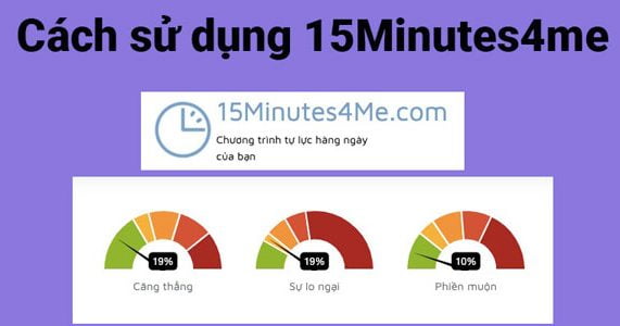 Dùng 15Minutes4me.com Tiếng Việt kiểm tra stress