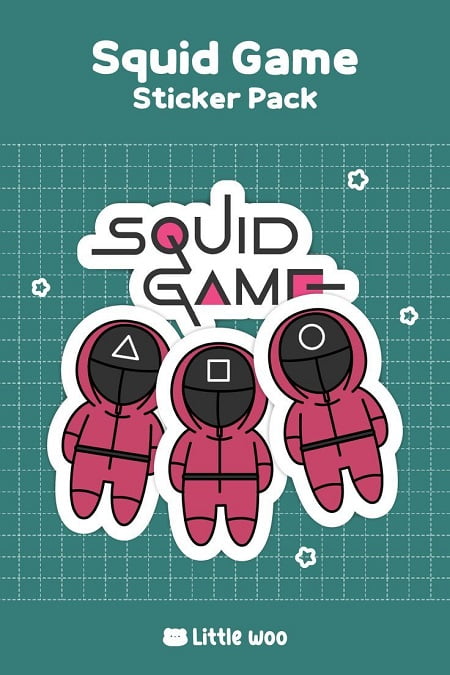Hình nền Squid Game chibi