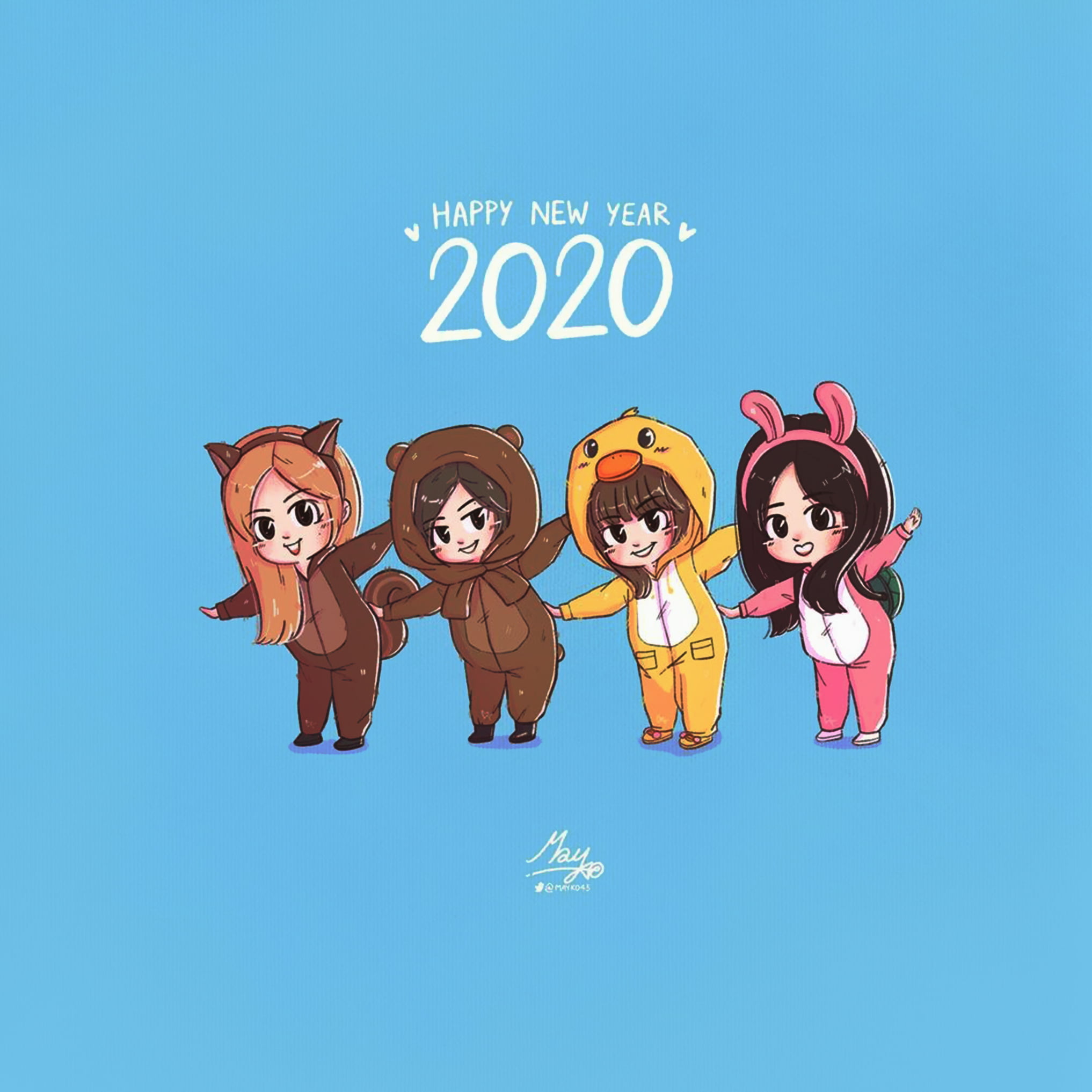 Ảnh BlackPink chibi 2K