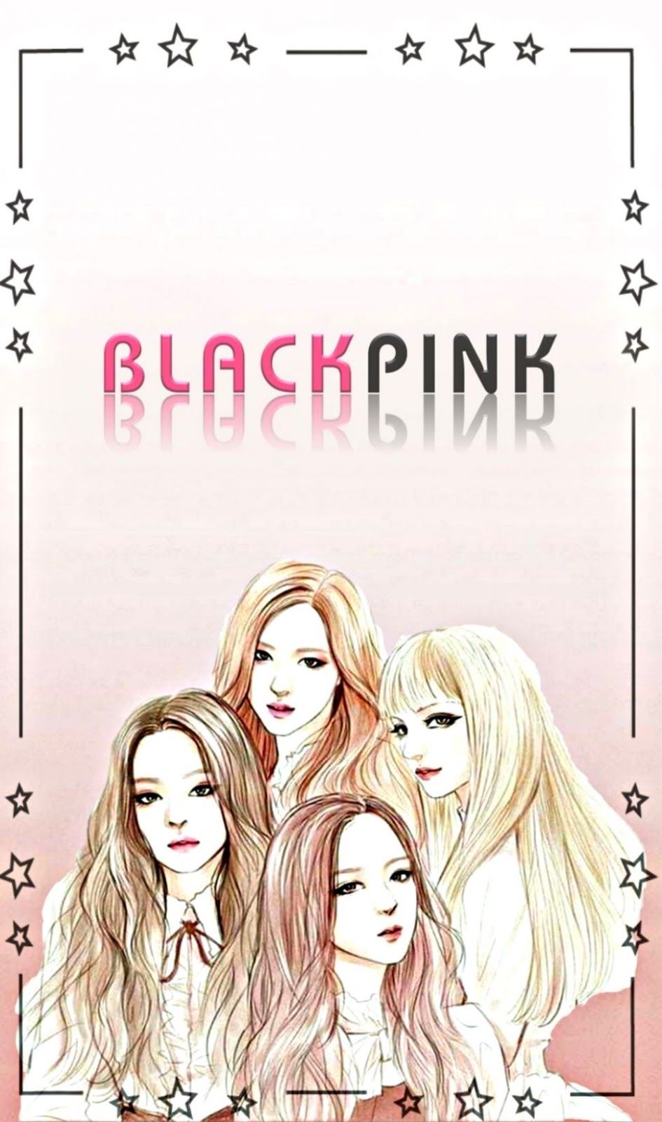 Ảnh nền BlackPink chibi ngầu