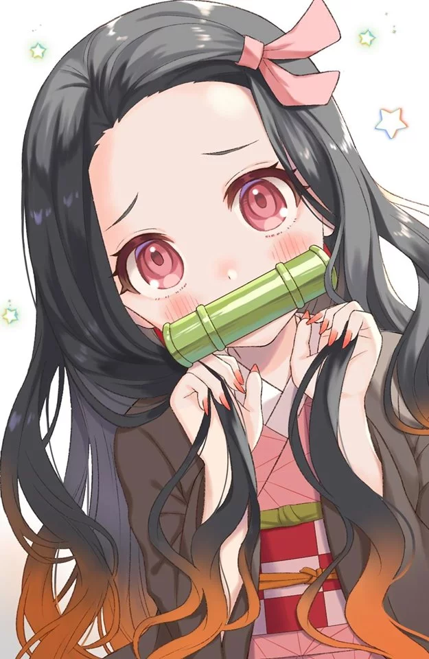 Ảnh Nezuko đáng yêu cực đẹp