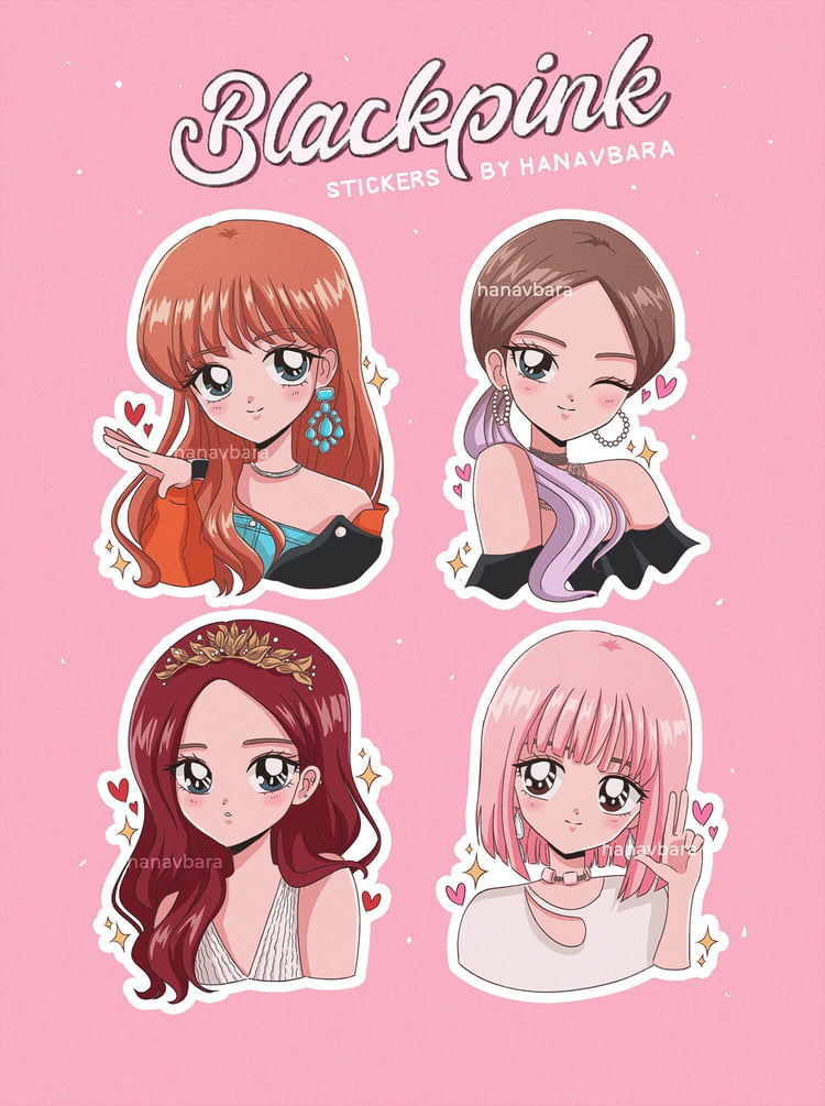 BlackPink chibi cute