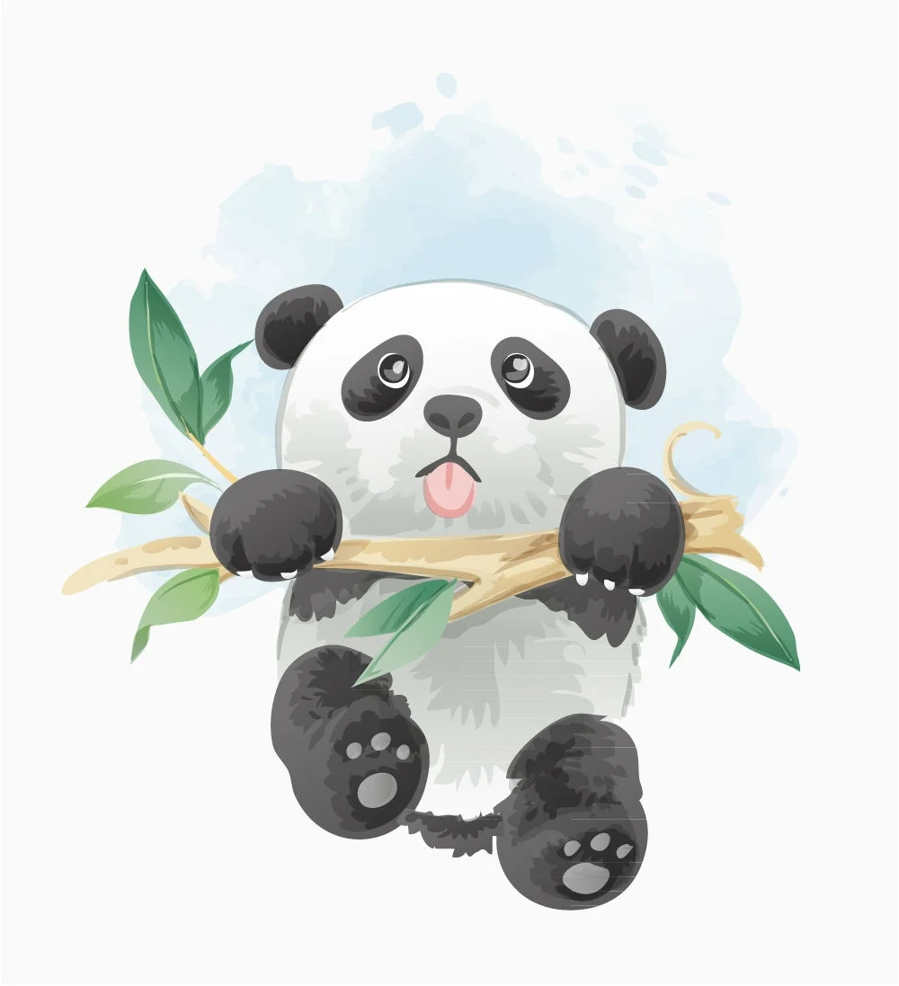 Gấu Trúc chibi đáng yêu
