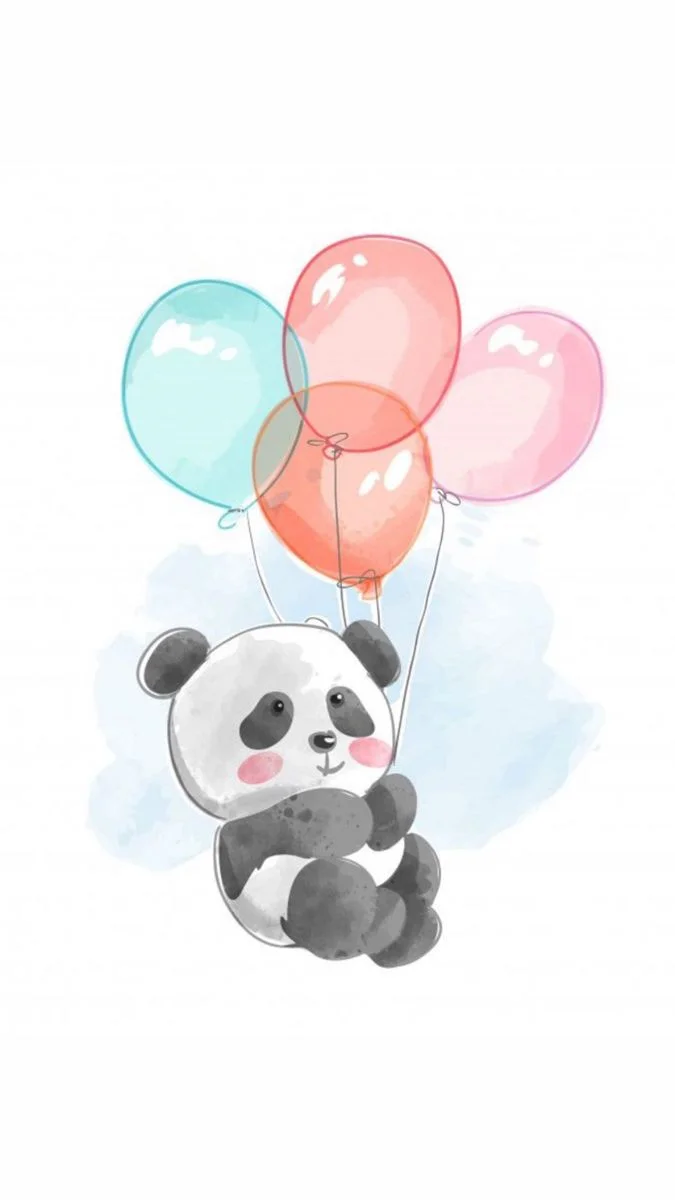 Hình nền Gấu Trúc chibi đẹp
